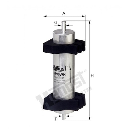 Hengst Fuel Filter, H396Wk H396WK